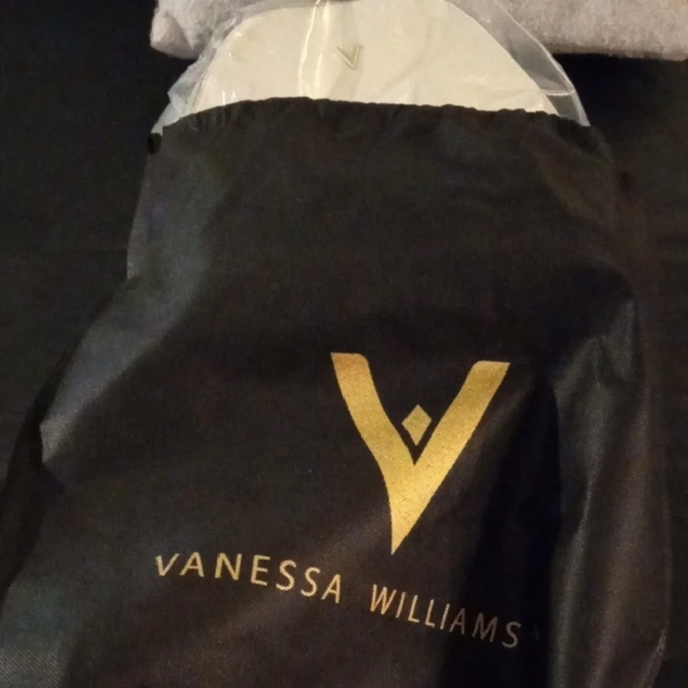 NWT Vanessa Williams Bone Mint Backpack Purse